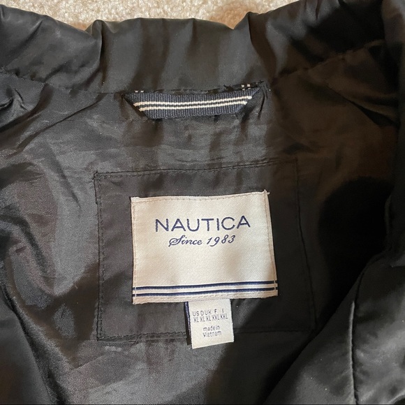Black Nautica performance puffer jacket size XL - Picture 2 of 6